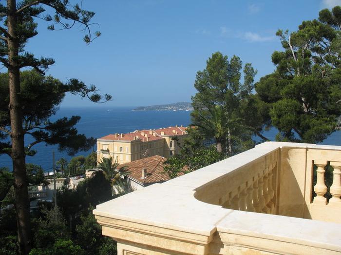 Cap d'Ail - Point de vue château des Terrasses