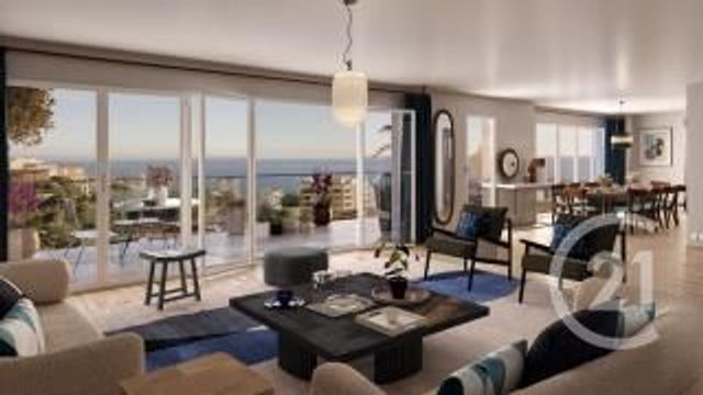 Appartement F4 à vendre - 4 pièces - 104.15 m2 - BEAUSOLEIL - 06 - PROVENCE-ALPES-COTE-D-AZUR - Century 21 Agence Gastaldy