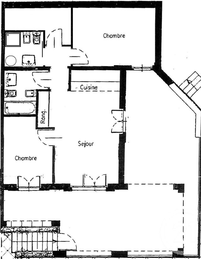 Appartement F2 à vendre - 2 pièces - 55.63 m2 - BEAUSOLEIL - 06 - PROVENCE-ALPES-COTE-D-AZUR - Century 21 Agence Gastaldy