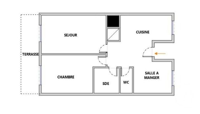 Appartement F3 à vendre - 3 pièces - 59.12 m2 - CAP D AIL - 06 - PROVENCE-ALPES-COTE-D-AZUR - Century 21 Agence Gastaldy
