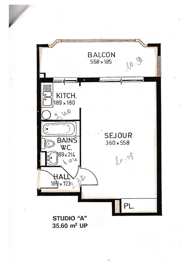 Appartement T1 à vendre - 1 pièce - 30.0 m2 - BEAUSOLEIL - 06 - PROVENCE-ALPES-COTE-D-AZUR - Century 21 Agence Gastaldy