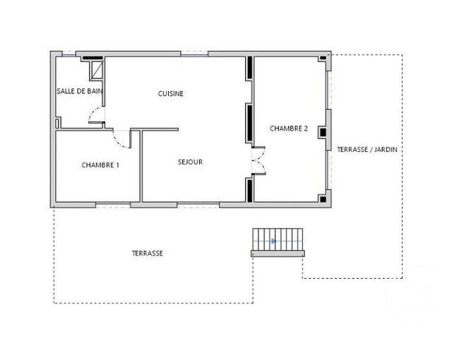 Appartement F3 à vendre - 3 pièces - 53.38 m2 - BEAUSOLEIL - 06 - PROVENCE-ALPES-COTE-D-AZUR - Century 21 Agence Gastaldy