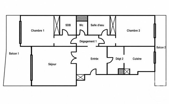Appartement F3 à vendre - 3 pièces - 91.3 m2 - CAP D AIL - 06 - PROVENCE-ALPES-COTE-D-AZUR - Century 21 Agence Gastaldy